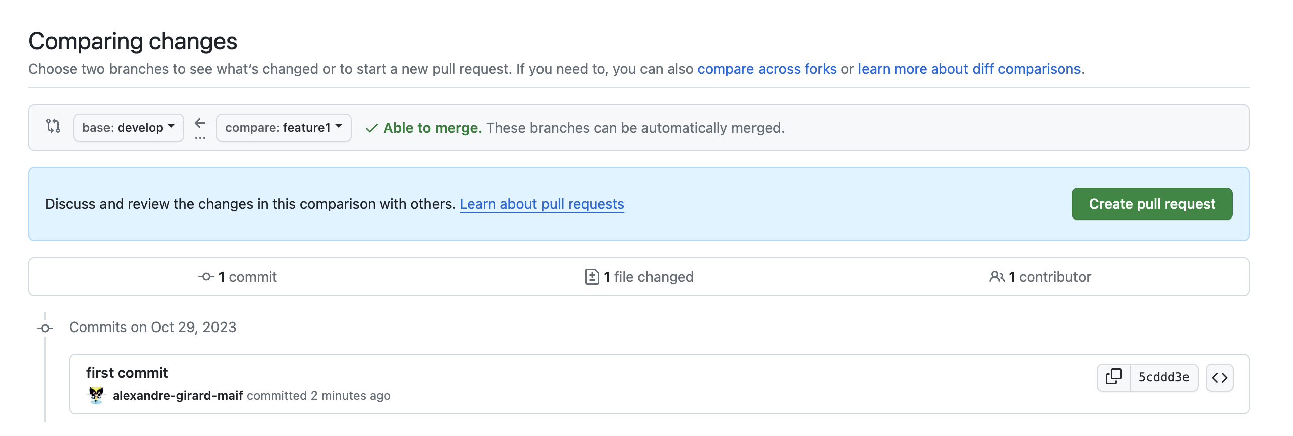 New pull request